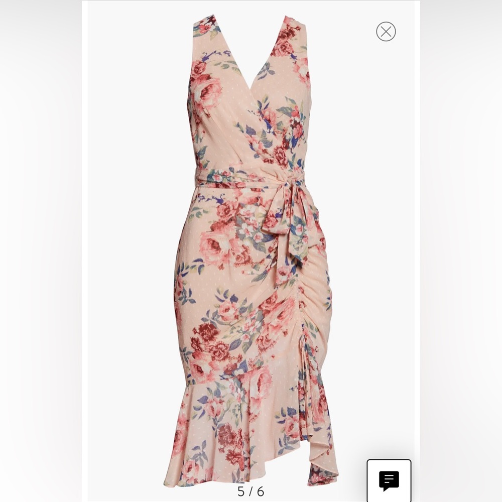 COPY - Lovely pink floral dress.